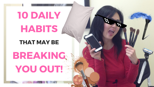 10 Daily Habits That May Cause Acne Breakouts!