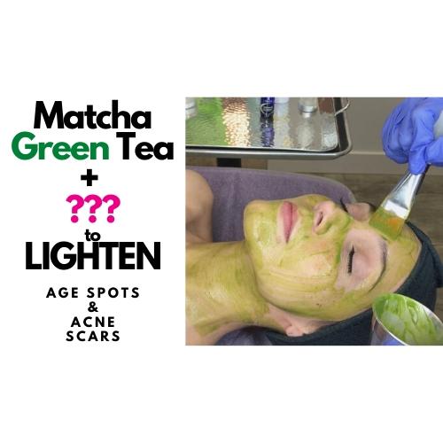 Matcha Green Tea Mask For Hyperpigmentation