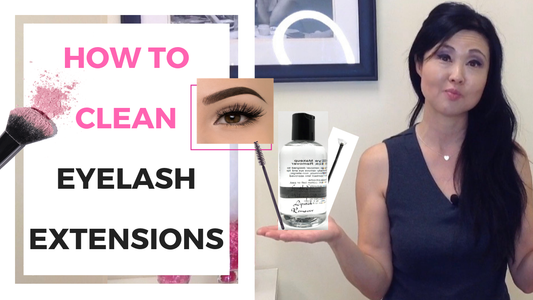 How To Clean Your Eyelash Extensions