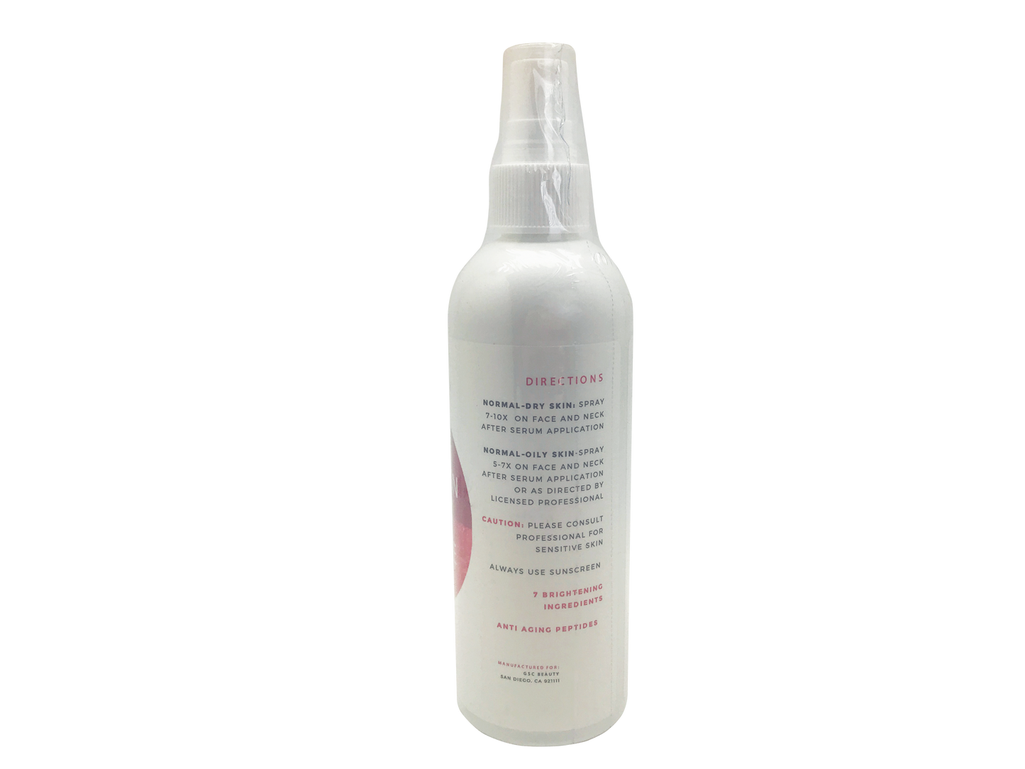 Brightening Bio Peptide Toner - Go See Christy Beauty