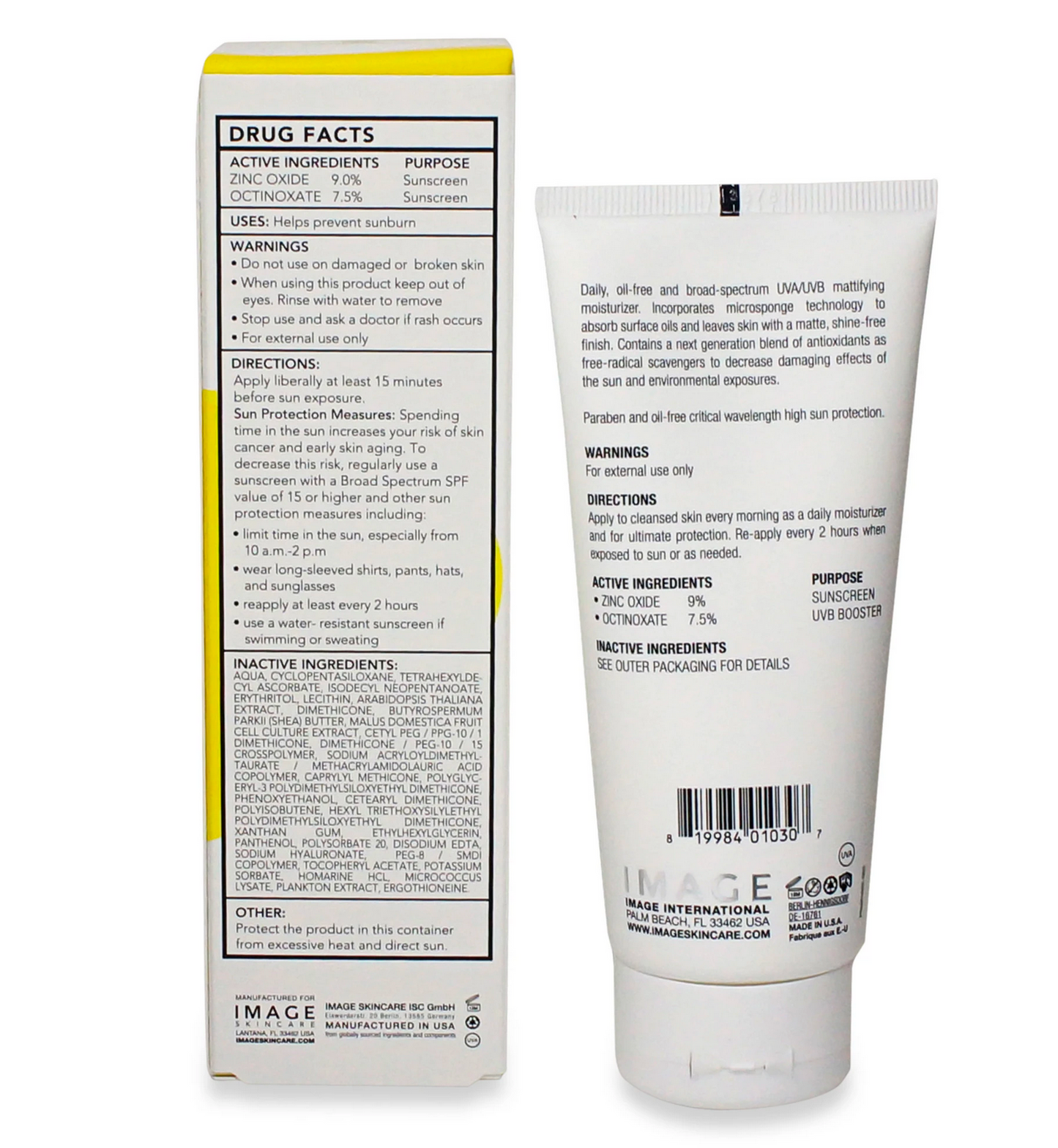 Image Daily Matte Oil Free Mositurizer SPF 32 - Go See Christy Beauty