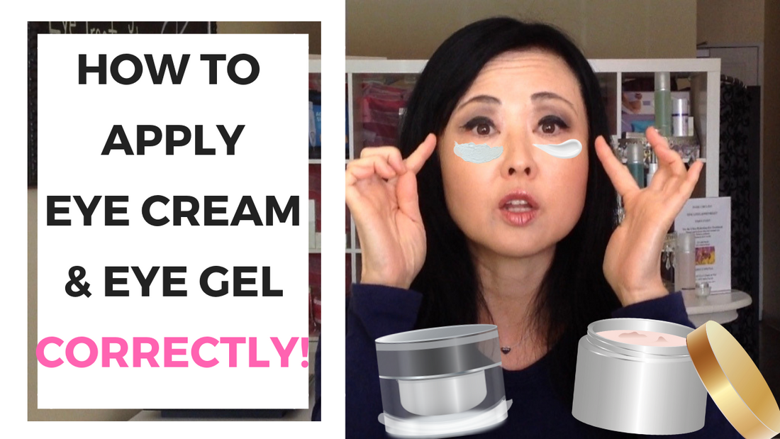 How To Apply Eye Creams & Eye Gels