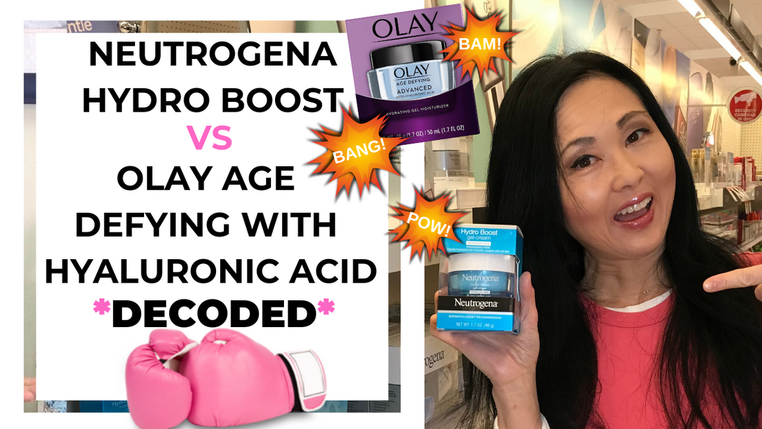 Neutrogena Hydro Boost Gel Vs Olay Age Defying With Hyaluronic Acid Decoded