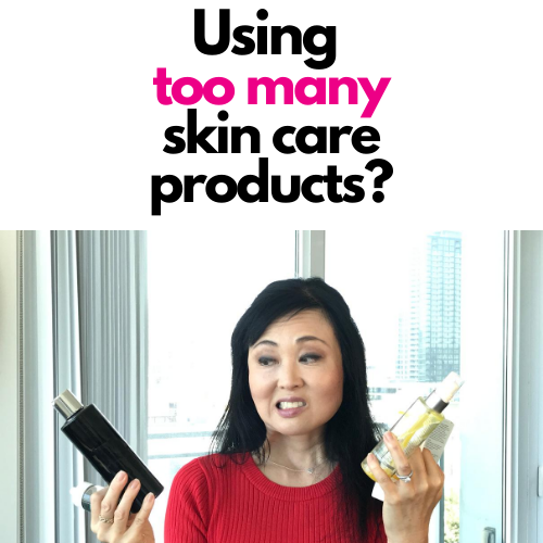 Using Too Many Skin Care Products