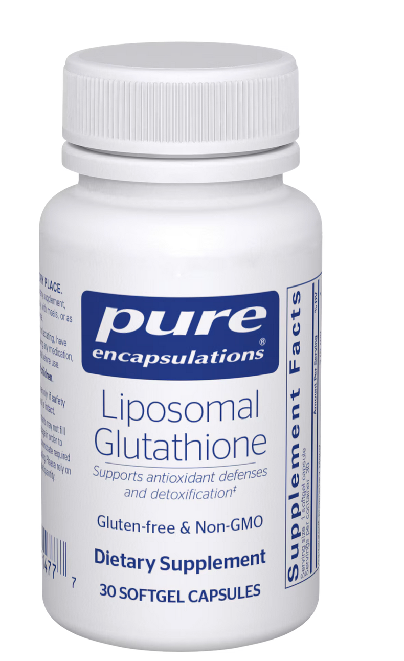 Pure Encapsulation Liposomal Glutathione -60 COUNT - GSC BB