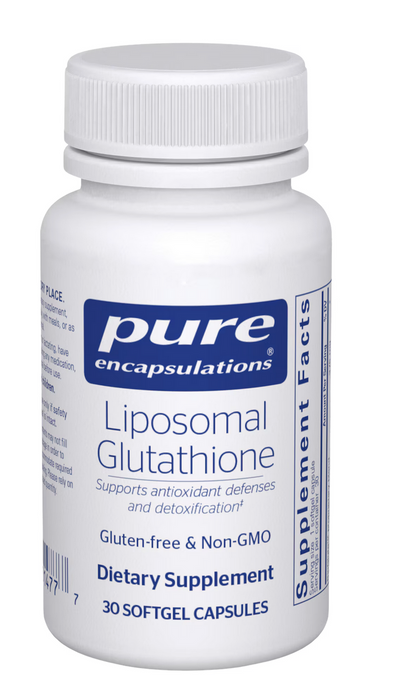 Pure Encapsulation Liposomal Glutathione -60 COUNT - GSC BB