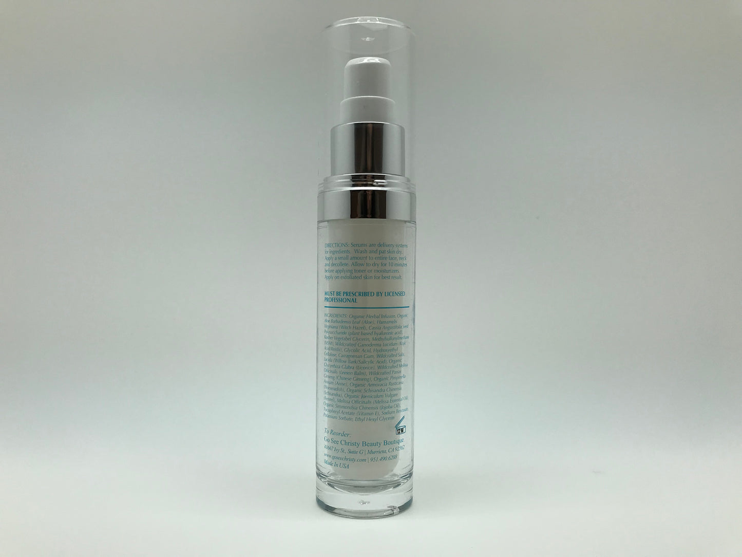 MD Dermacetical- Age Reverse Brightening Serum - Go See Christy Beauty 