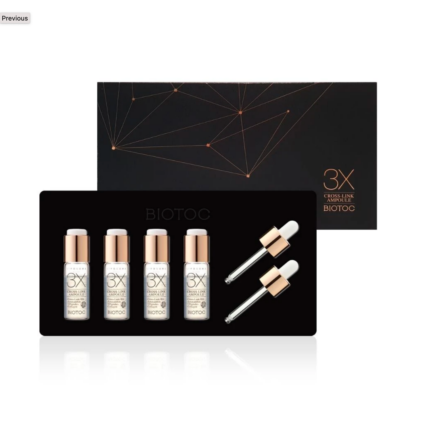 BIOTOC 3X Cross Link Ampoule - Go See Christy Beauty 