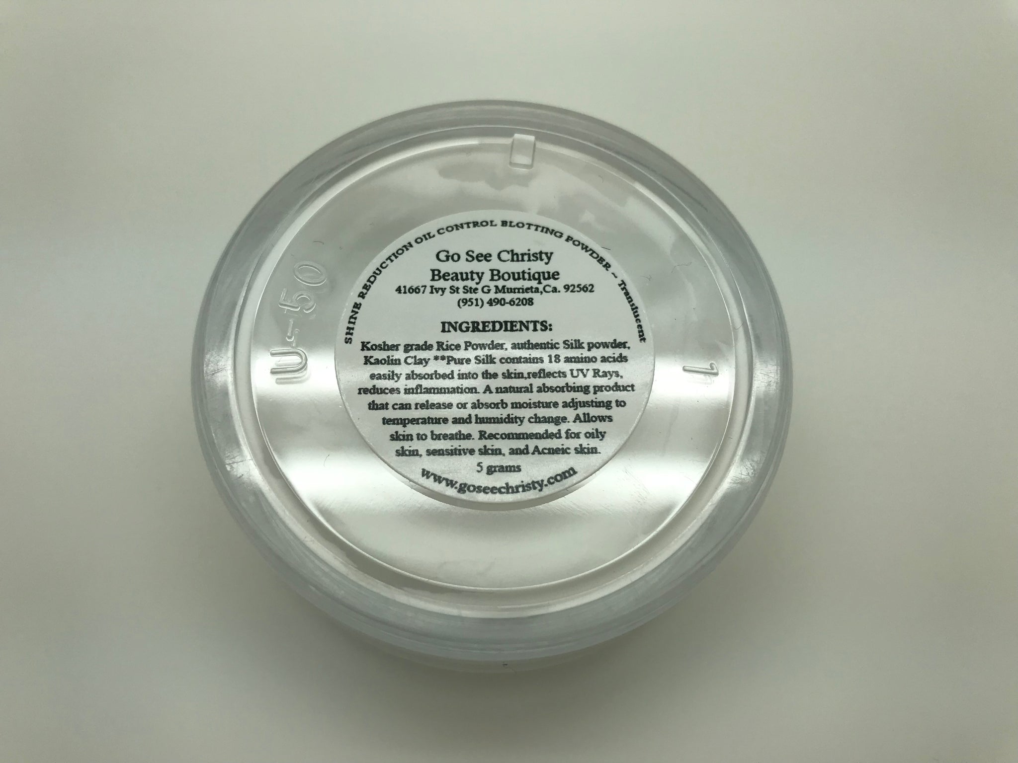 Translucent Rice Powder – GSC BB